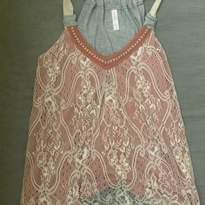 Lace Tank Top